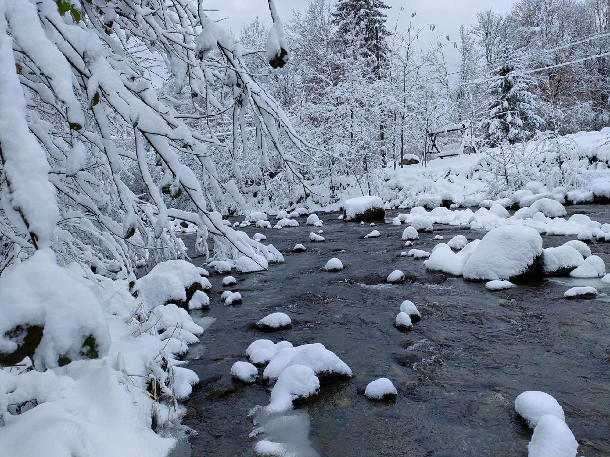 Susurul Apei Chalet Порумбаку-де-Сус Экстерьер фото